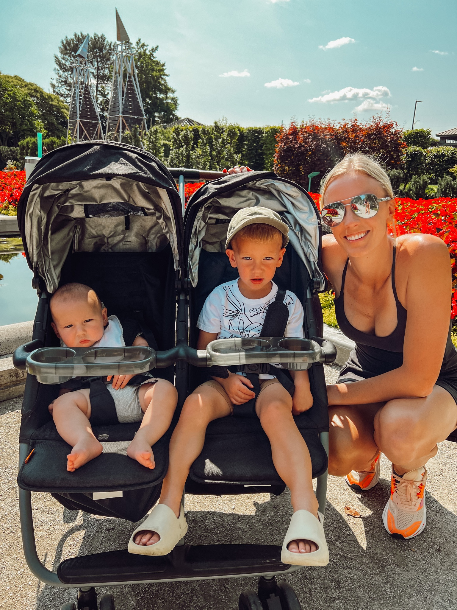 Double stroller. Fits through doorways! Twin stroller  

#LTKkids #LTKfamily #LTKbaby