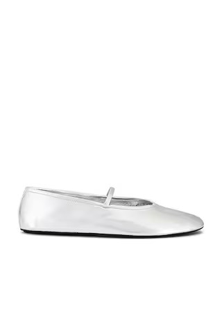 Jeffrey Campbell Dancerina Flat in Silver from Revolve.com | Revolve Clothing (Global)