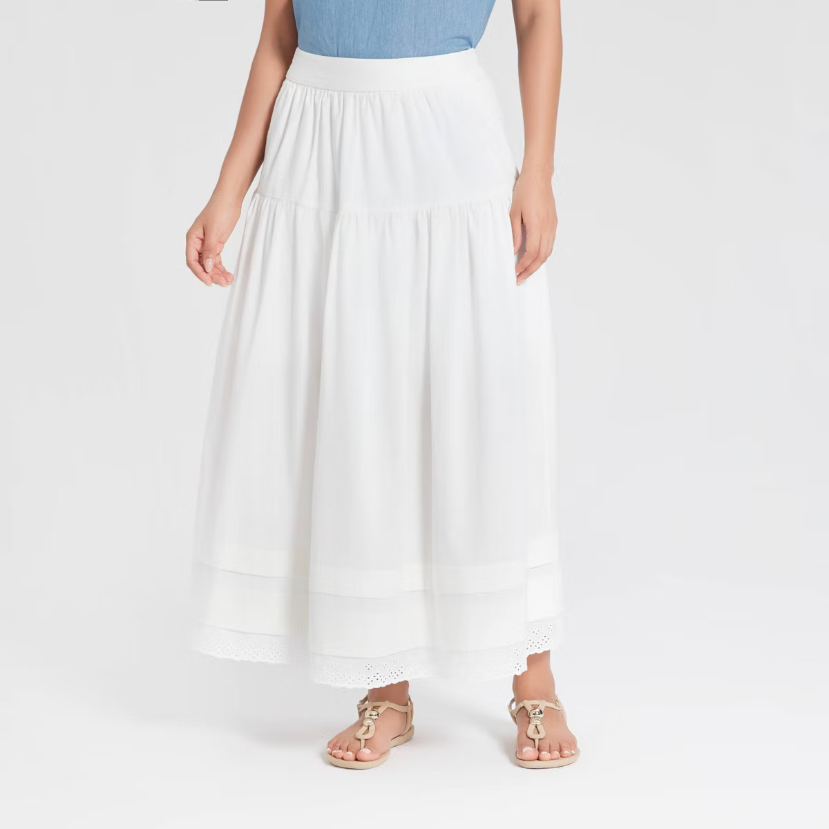 Women's A-Line Skirt - Universal Thread™ White | Target