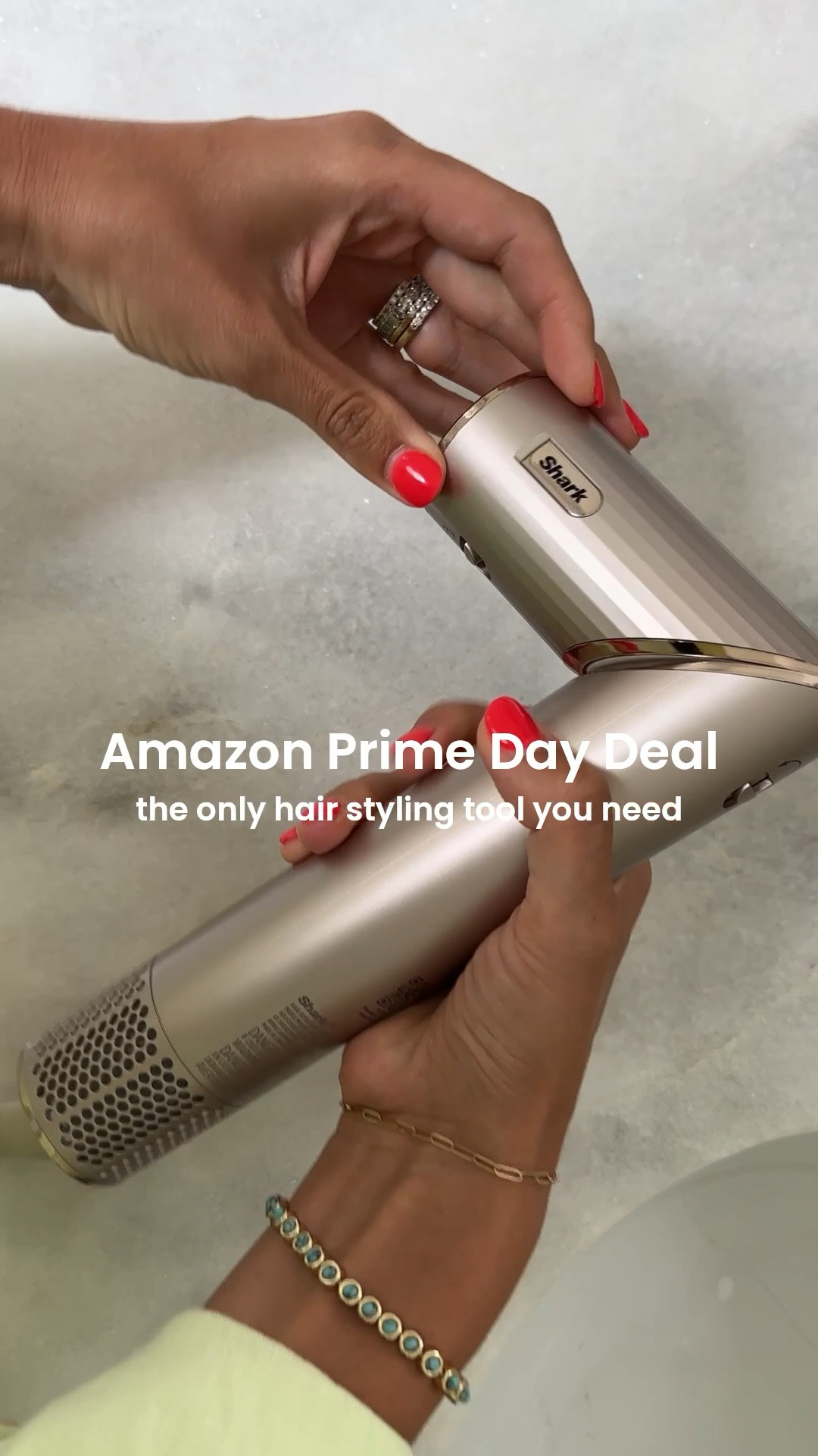 The one device that changed the way I style my hair is on sale for @amazon Prime Day! It’s a great gift for someone or for yourself 😉 Deals go quick & you won’t regret this one! @amazonbeauty #founditonamazon #amazonpartner 