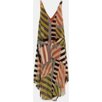 Zara - Patchwork Print Dress - Multicolored - L - Woman | Zara US
