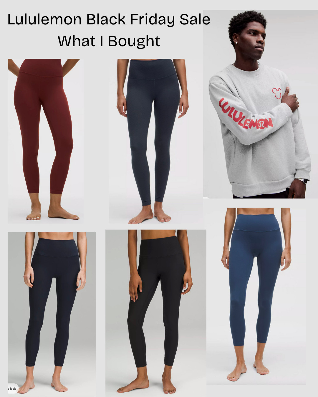 What I Bought - Lululemon Black Friday Sale Edition  

 #LTKCyberWeek #LTKSaleAlert