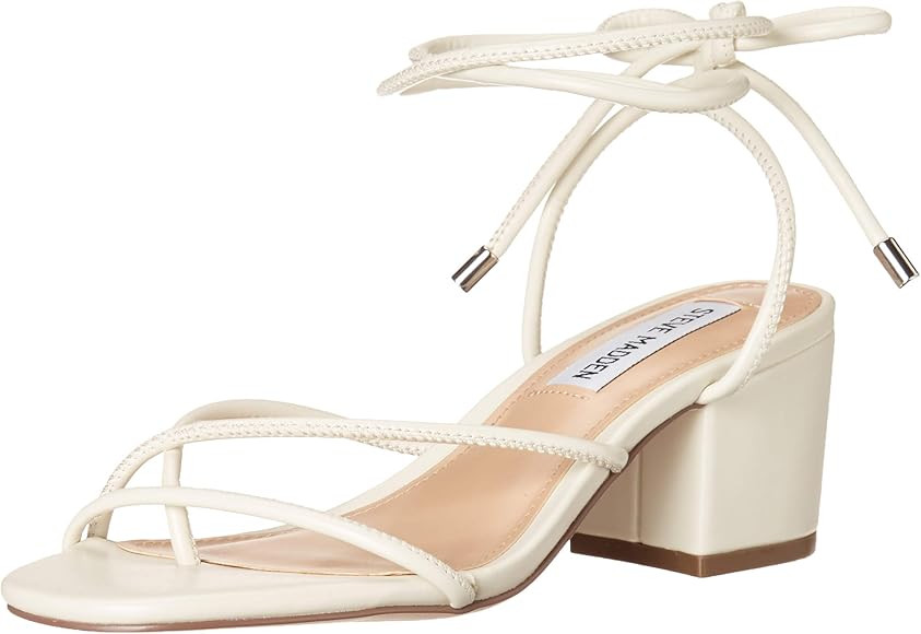 Amazon.com | Steve Madden Women's Impressed Sandal, Hot Pink, 8 M US | Heeled Sandals | Amazon (US)