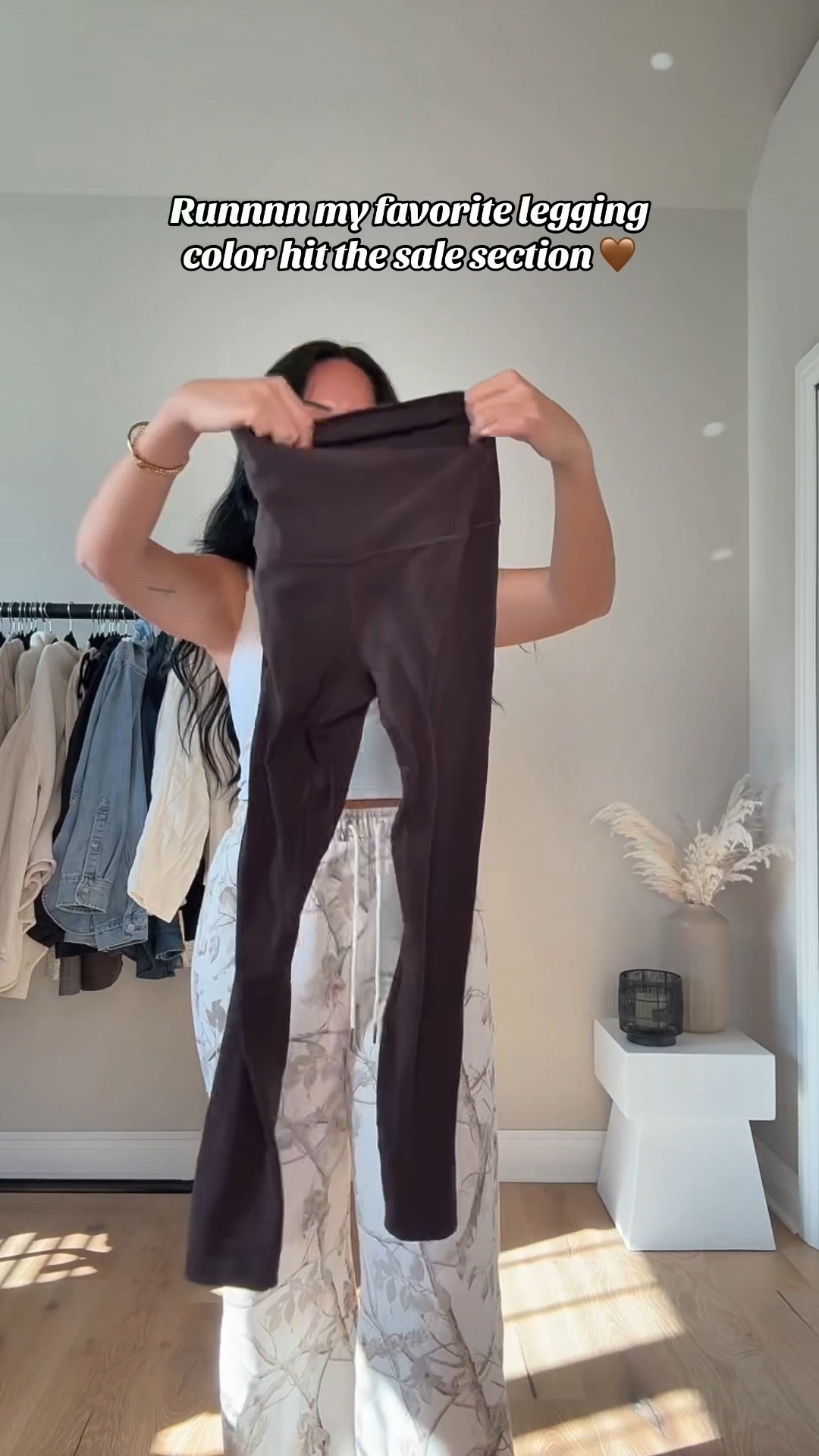 This Lululemon brown has me in a chokehold 🤎 can’t believe it hit the sale section! I will have my outfit 🔗 on my LTK. 

My sizing 5’7, 145lbs, 32dd
I’m wearing size smalls sweatpants, tank & vest, size 6 jacket, size 4 leggings 

#LTKSaleAlert #LTKootd #LTKActive