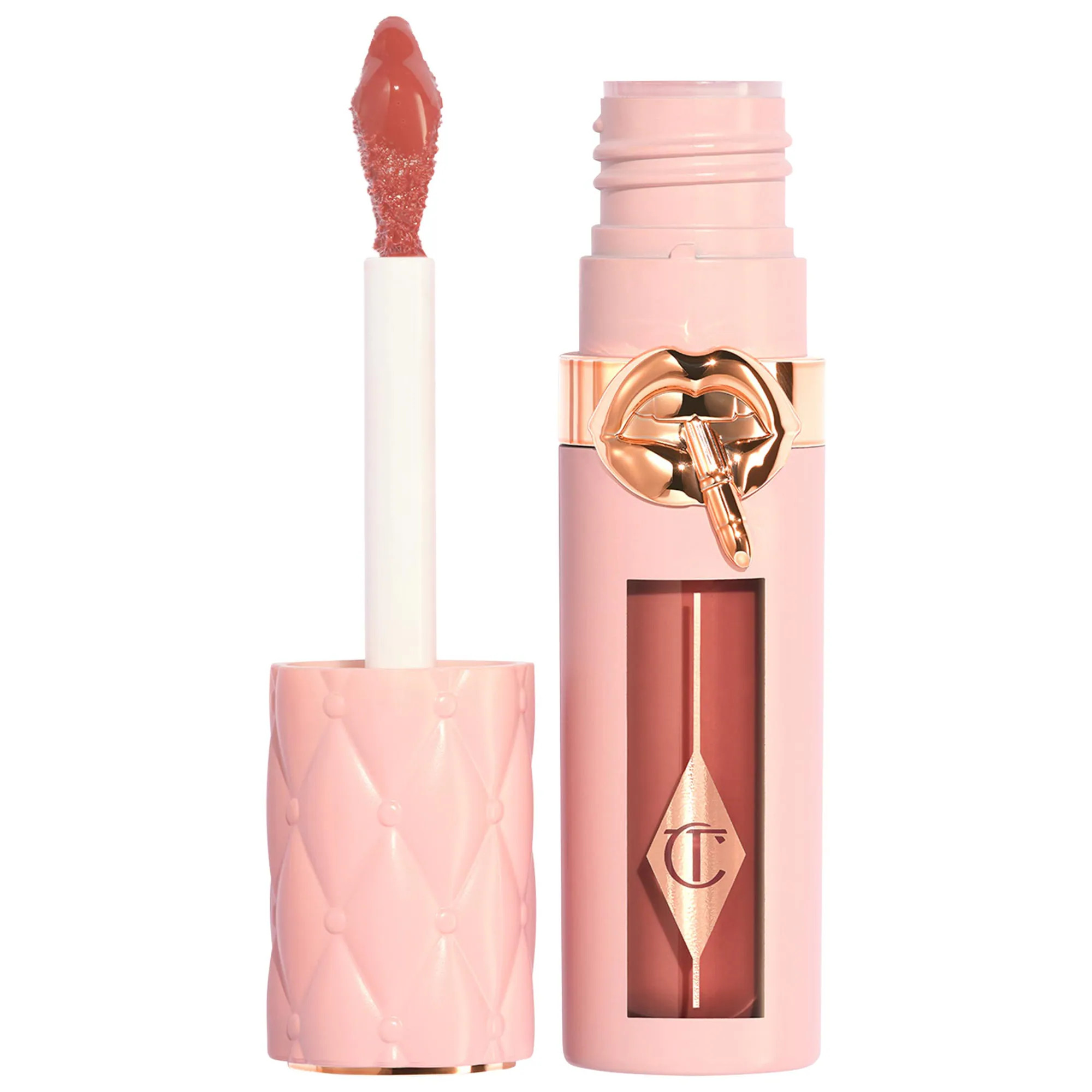 Charlotte Tilbury Big Lip Plumpgasm Plumping Lip Gloss Medium/Deep 0.18 oz | Sephora (US)