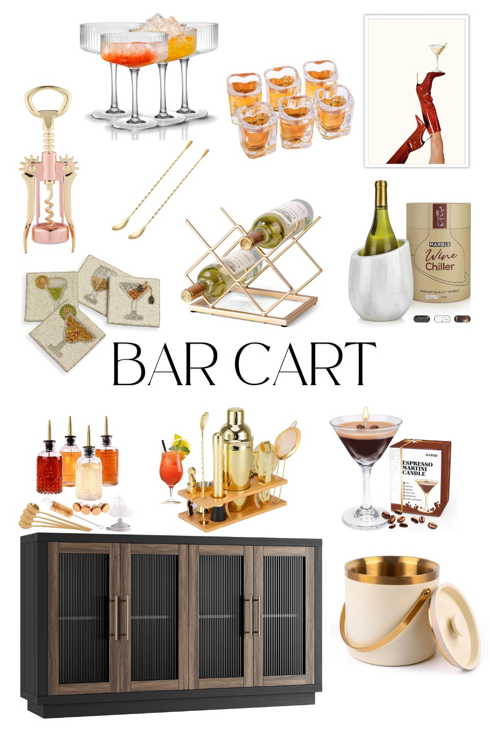 Bar cart essentials 🍸

#LTKHome #LTKStyleTip #LTKSeasonal