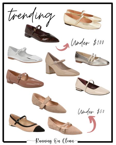 Trending…….. shoes

Mary Jane’s
Ballet flats 


#LTKshoecrush #LTKSeasonal #LTKHolidaySale