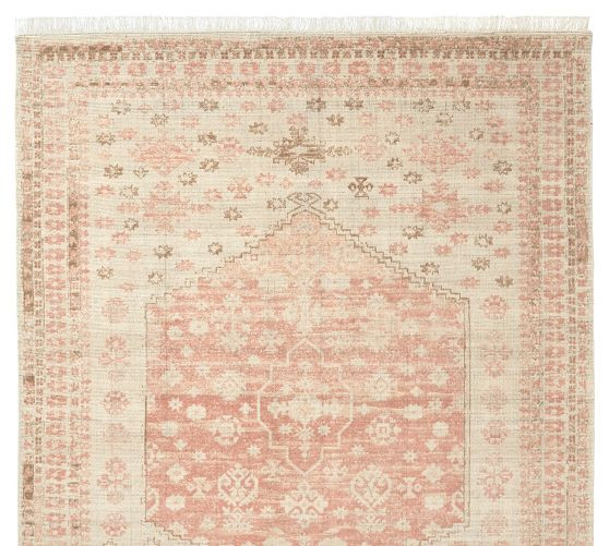 Zoiie Handwoven Wool Rug | Pottery Barn (US)