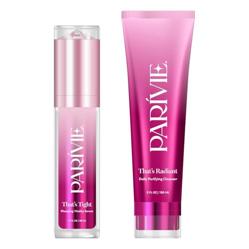 Parivie That's Tight & That's Radiant Bundle - Tight Plumping Vitality Serum & Daily Purifying Cleanser | Amazon (US)