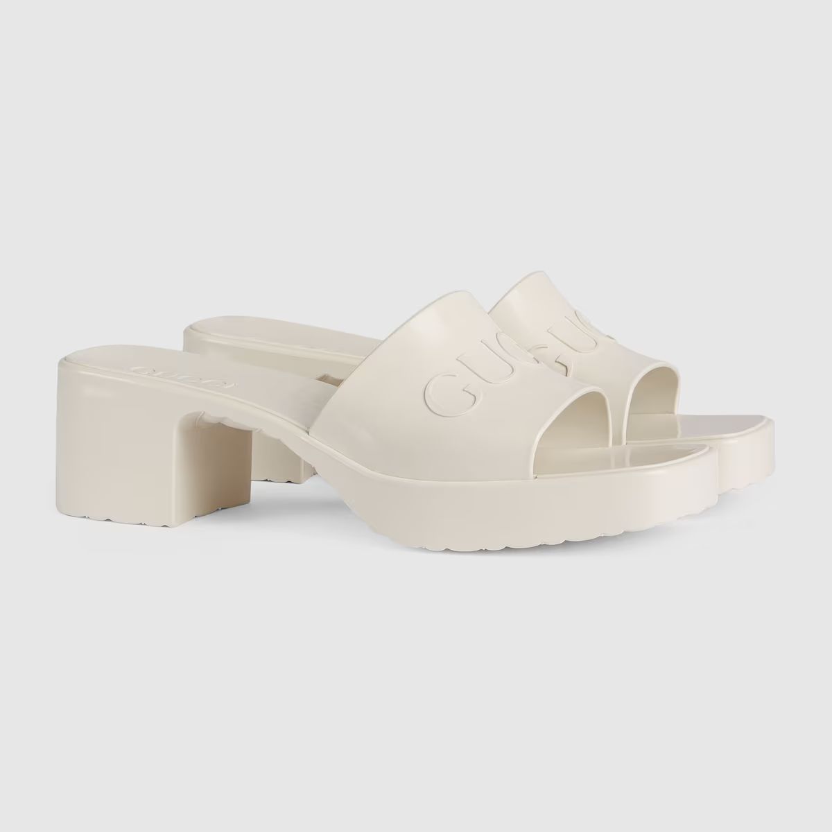 Women's rubber slide sandal | Gucci (UK)