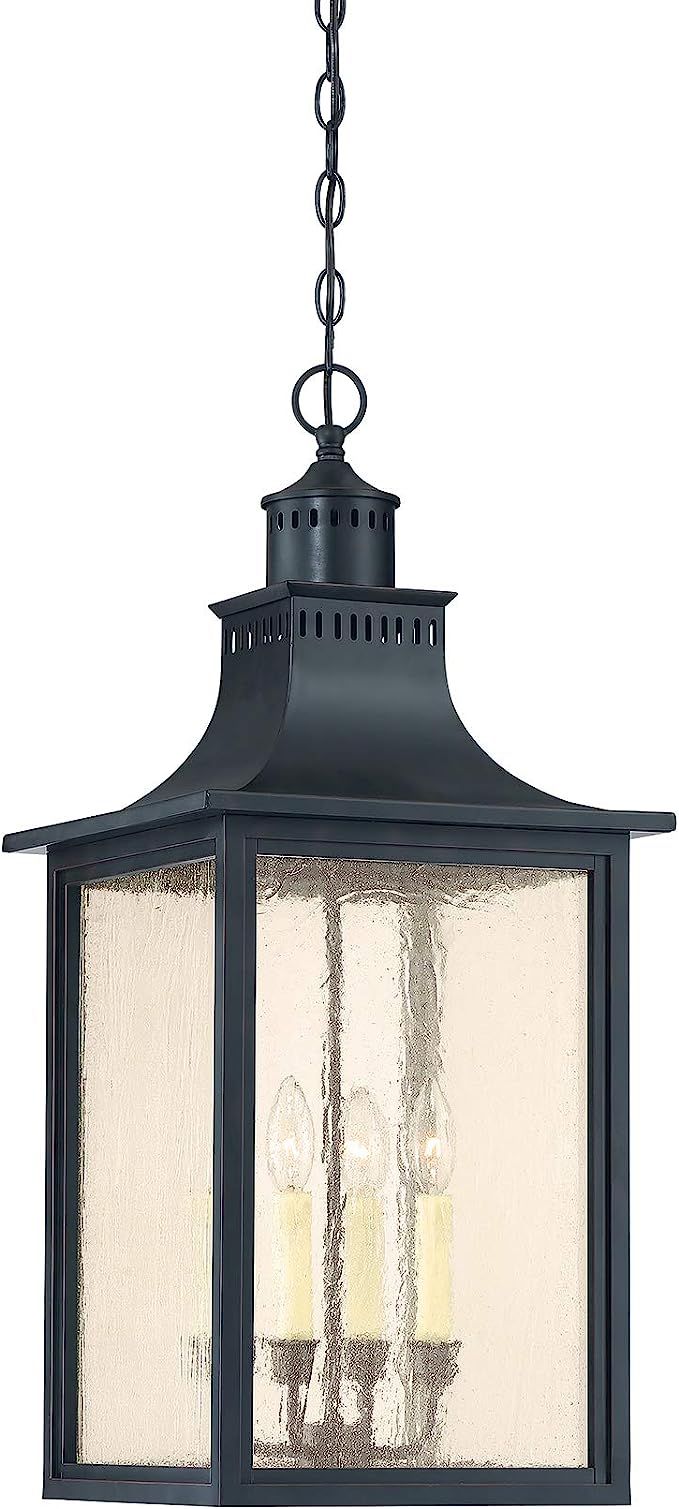 Savoy House 5-252-25 Monte Grand Slate Hanging Lantern (19" W x 30"H) | Amazon (US)