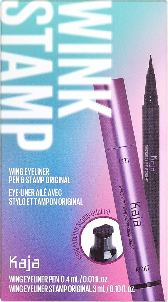 Kaja Winged Eyeliner & Pen - Wink Stamp | with Avocado Extract, Double-ended Wing, Smudge-Proof, ... | Amazon (US)