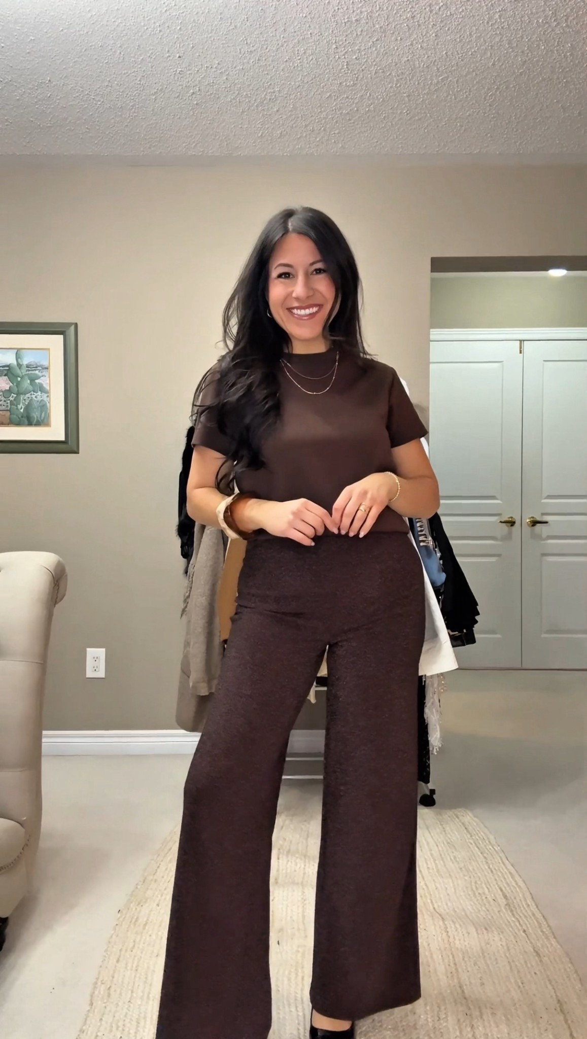 Absolutely love this comfy yet chic all brown outfit!🤎 super affordable and monochromatic outfits are so on trend 👌🏼 

#LTKholiday #LTKpetite #LTKcanada