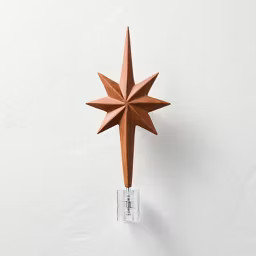 13.5" Wood Star Tree Topper - Hearth & Hand™ with Magnolia | Target