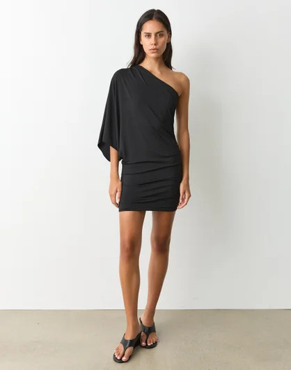 One Shoulder Batwing Mini Dress | Glassons (Australia)