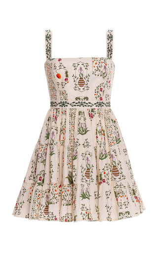 Lima Bouquet Embroidered Cotton Mini Dress | Moda Operandi (Global)