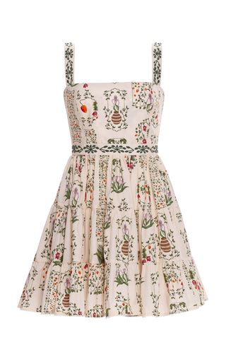 Lima Bouquet Embroidered Cotton Mini Dress | Moda Operandi (Global)