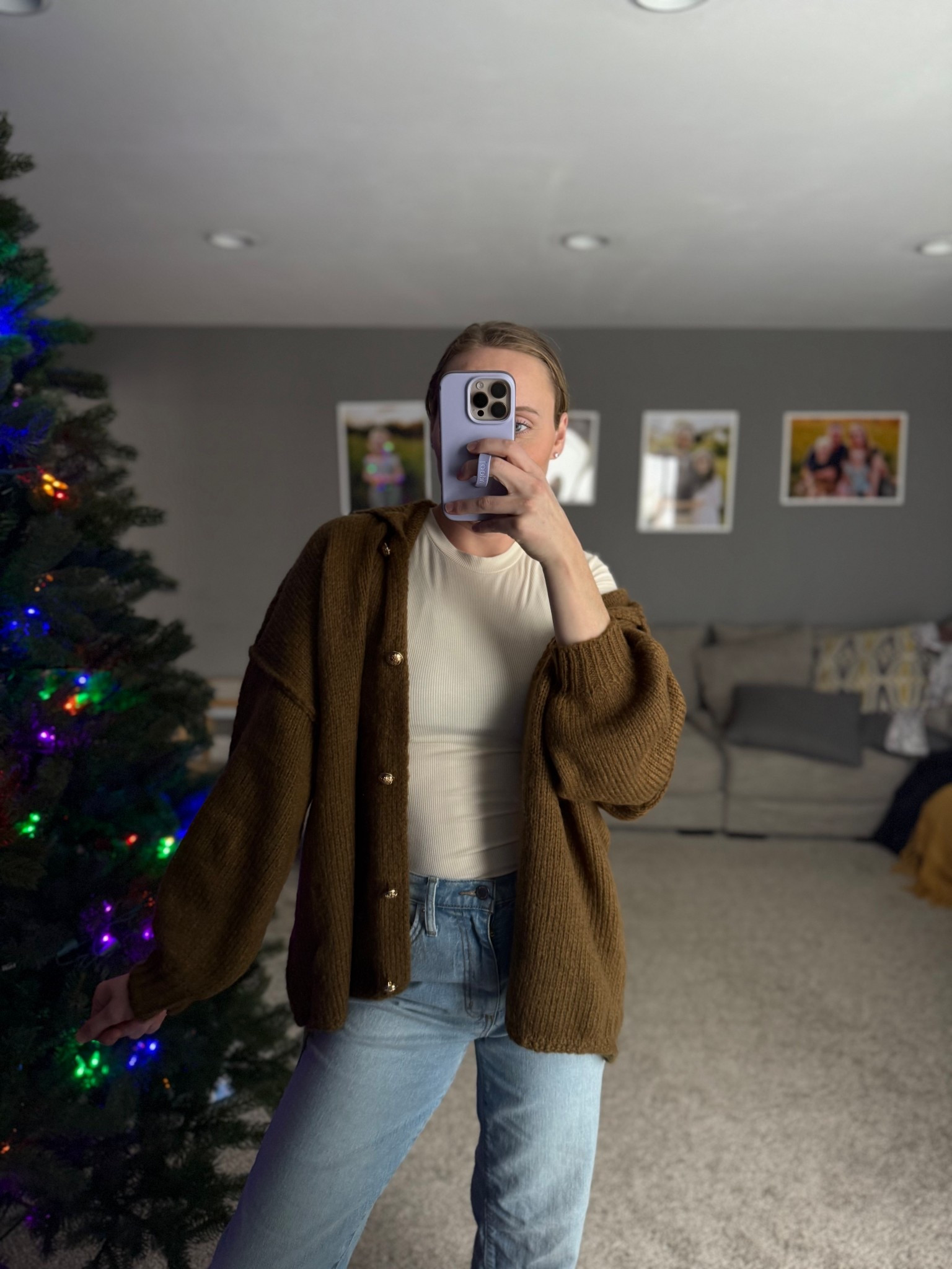 Obsessed with this sweater! Comes in 13 colors and on sale today for Black Friday! You can wear it as a sweater or cardigan! It is oversized. I got it in a size small and the color is Coffee!🤎

#LTKmomlife #LTKSaleAlert #LTKootd