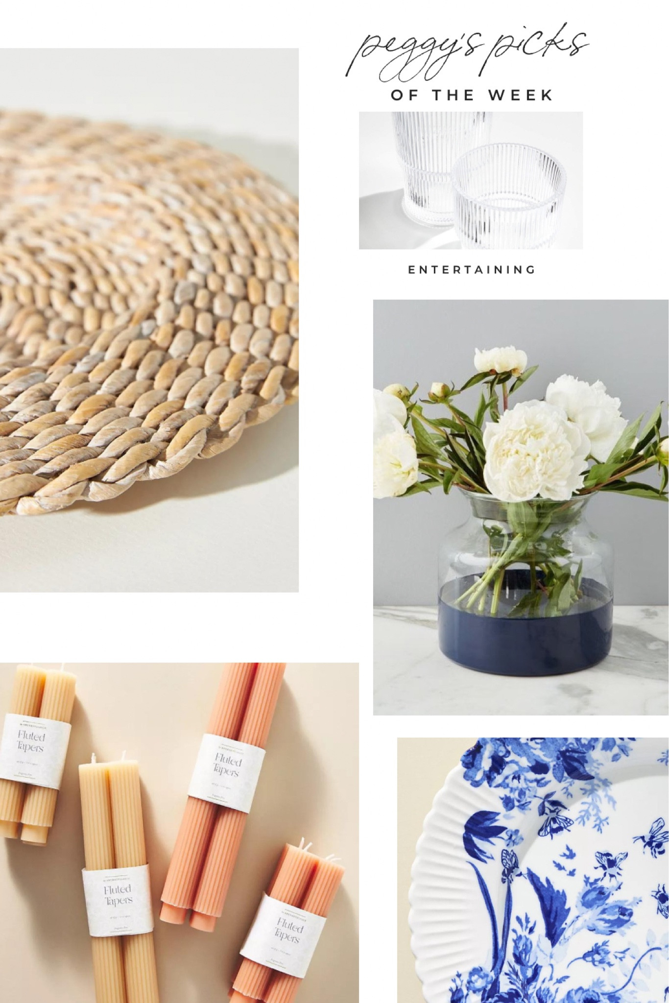 PEGGY’S PICKS OF THE WEEK // Summer is *finally* in full gear and we couldn't be more ready to spend quality time with friends and family! For this week's Peggy's Picks, you'll find all of our entertaining favorites, from drinkware, serving ware, dessert plates, candles, and more! Style these finds together for an inviting and beautiful tablescape. 

Many of these exact items are a staple for Peggy’s gatherings, small and large. Check out the blog to see how Peggy styles them in her home. Use code PEGGYH15 for any Scout & Nimble full price items!

Design // @peggyhaddadinteriors
Photography // @karadeyoung
#peggysaysmix
#projectcalicontemporary

.
.
.
.

#bohodecor
#bohome
#californiacasual
#entertainingathome
#summerentertaining
#peggyhaddadinteriors
#howihaven
#mycovetedhome
#inmydomaine
#howyouhome
#howwedwell
#mydomaine
#houseenvy
#inspotoyourhome
#ruedaily
#homesweethome
#interiorstyle
#interiorstylingideas
#interiorlovers
#homestyle
#homerenovation
#homeinspiration
#housegoals
#interiordesigner
#tablesetting
#tablescapes#LTKhome #LTKxAnthro

#LTKSeasonal