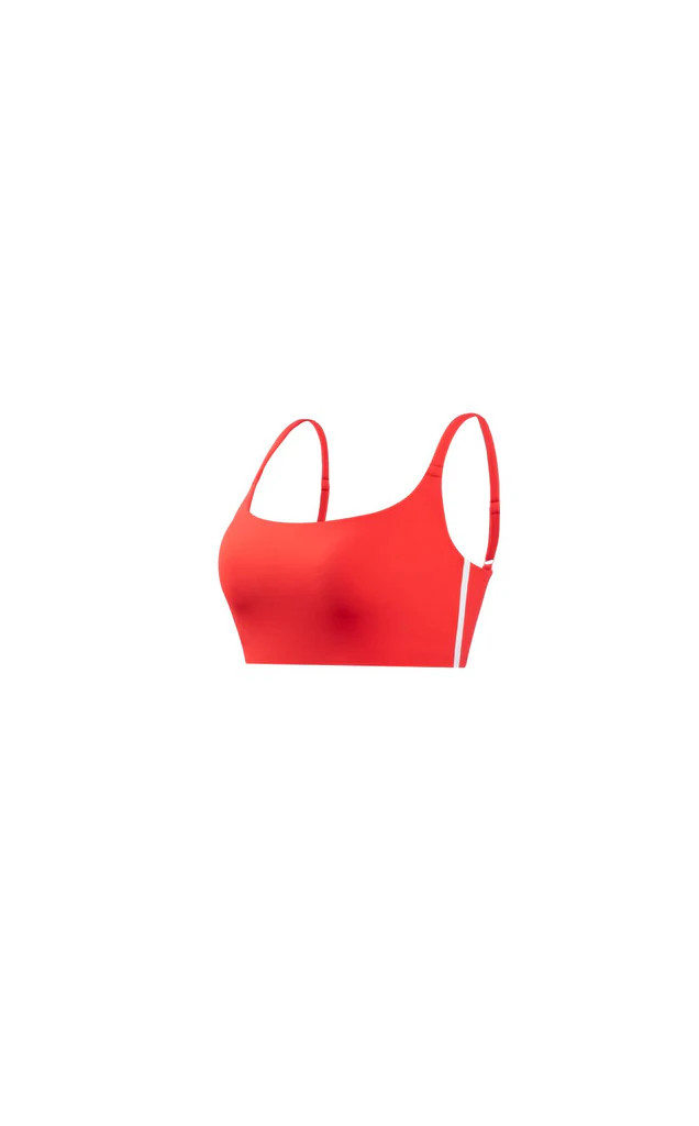 Cloud II™ Scoop Bra - Hot Pepper Contrast | Vitality