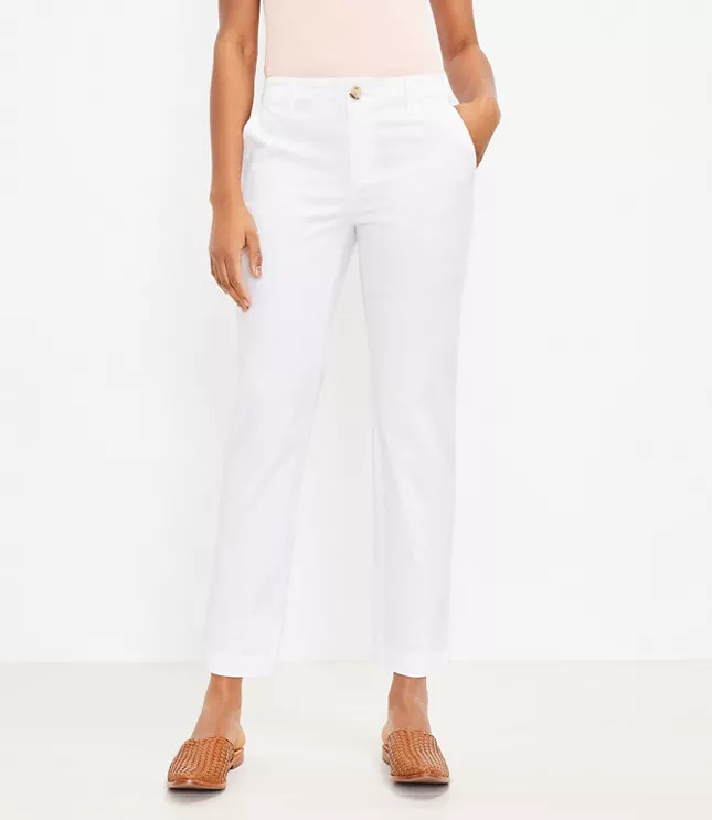 Monroe Slim Chino Pants | LOFT