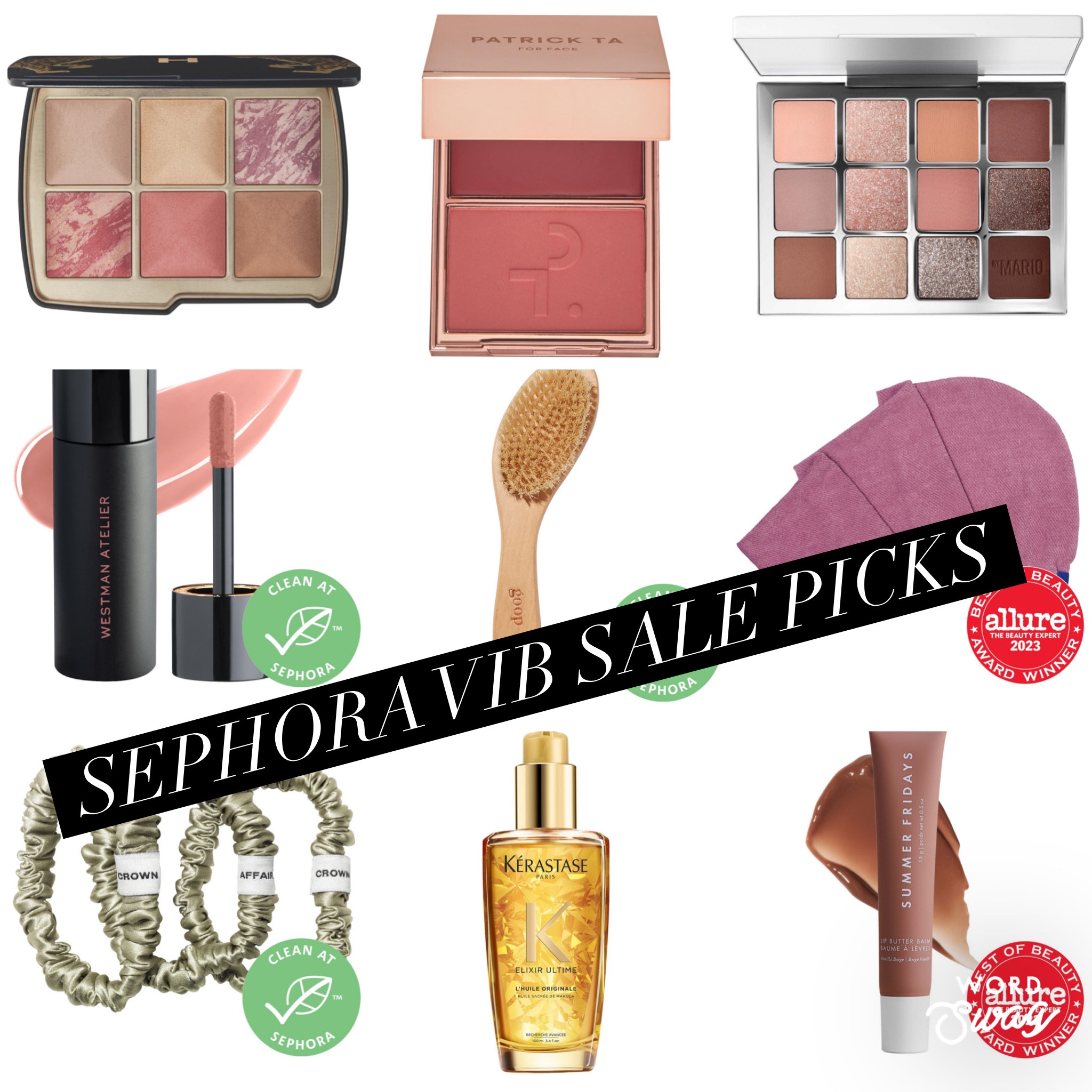 Sephora VIB sale picks!

#hourglass #ambientlightingpalette #makeupbymario #westmanatelier #goop #drybrush #aquis #kerastase #sephorasale #vibsale #summerfridays 

#LTKfindsunder100 #LTKsalealert #LTKbeauty