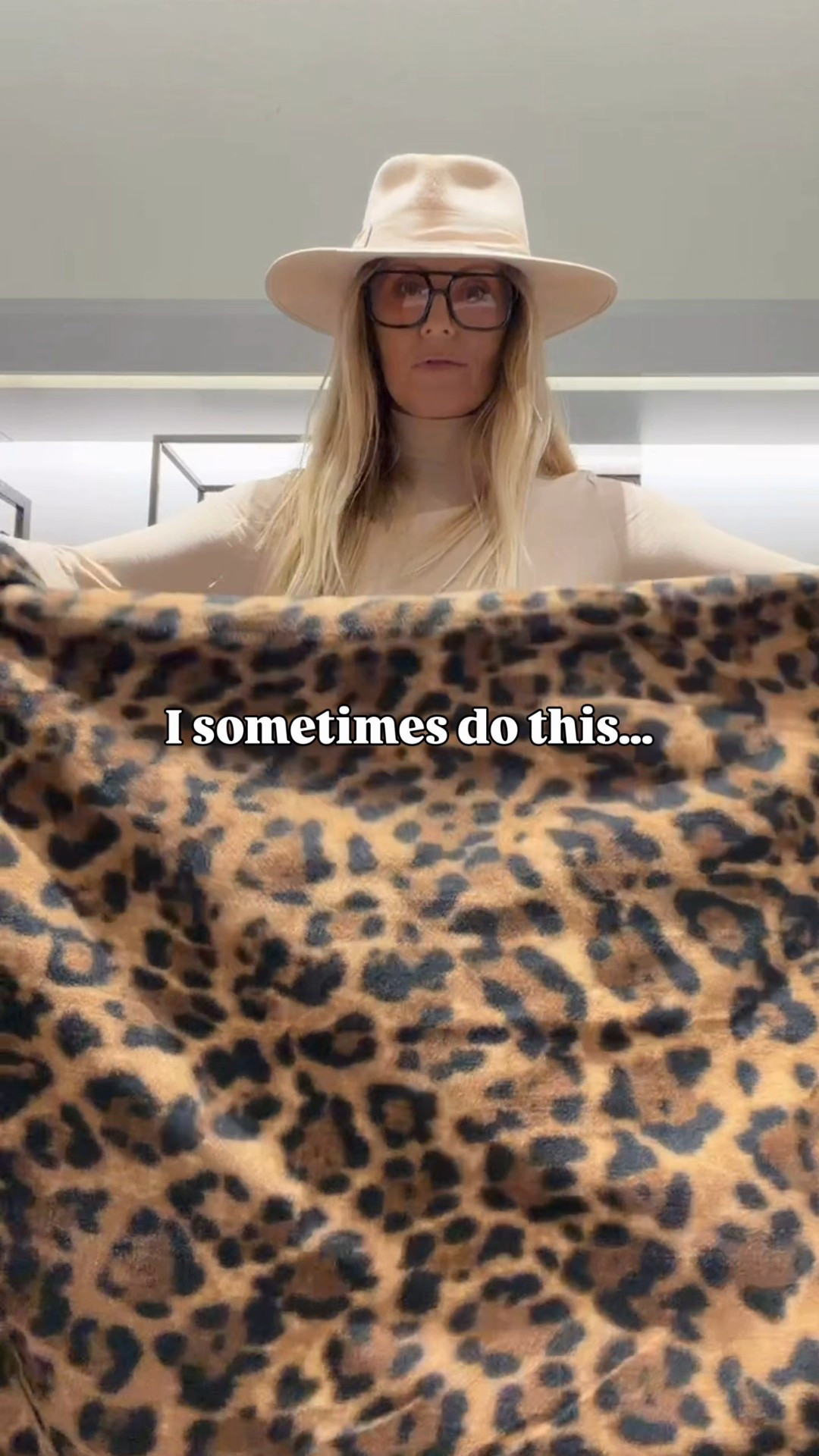 Here’s how you can wear a large shawl / wrap . Drape it over your neck , bring the ends forward, cross them two times . Tie the outer corners together and bring the knot over your head. You can wear it over a simple top or even over a coat , It will look chic and keep your shoulders warm . What do you think ?

#LTKHoliday #LTKGiftGuide #LTKFindsUnder50