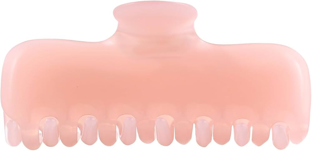 Large Hair Claw Clips for Women,3.8\u2019\u2019 Acetate Hair Clip,Jelly Square Rectangle Clip for... | Amazon (US)