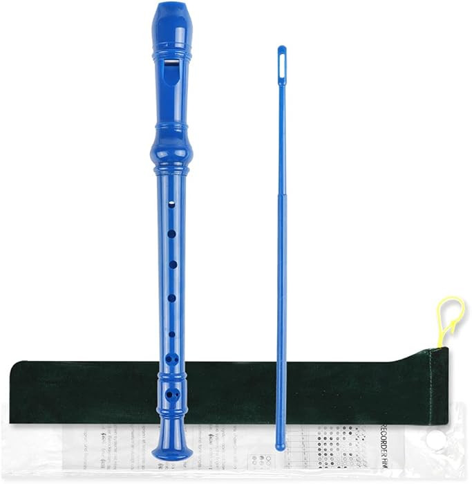 Mr.Power Soprano Recorder German Style C Key 8 Holes Easy Instrument for Beginners School Student... | Amazon (US)