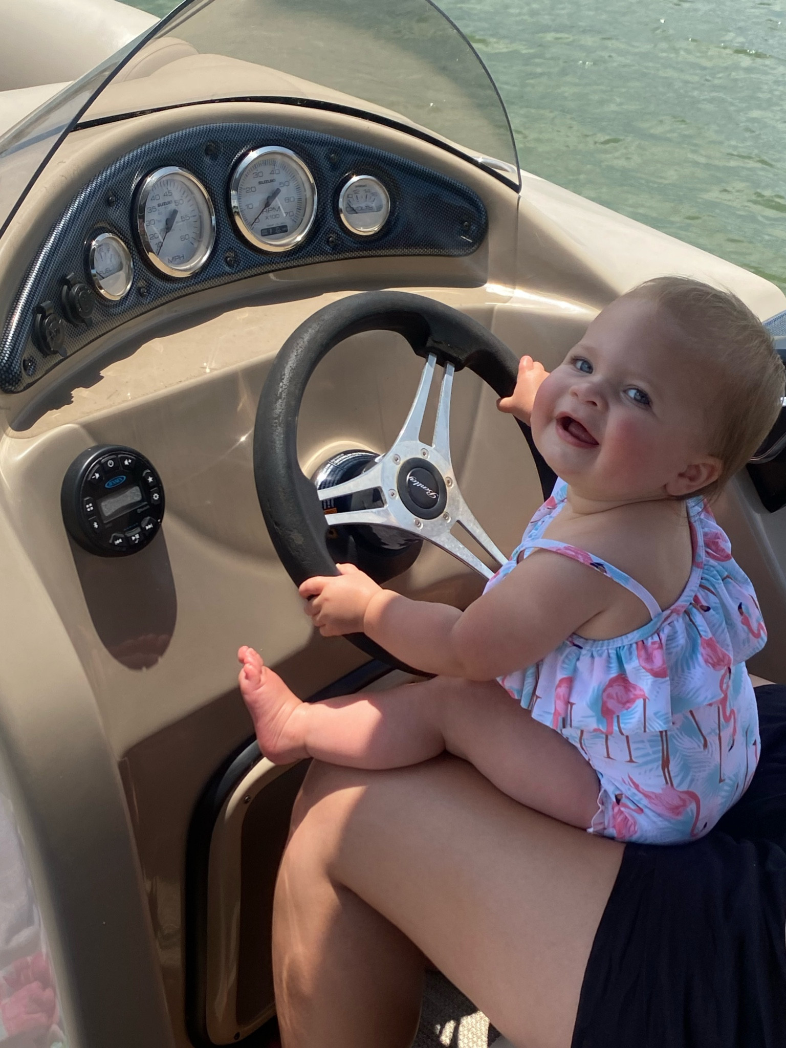 Boatin in her Ruffle Butts🚤☀️

#LTKbaby #LTKkids #LTKswim