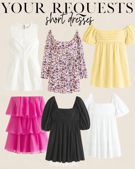 Short dresses for spring events size xxs petite 

#LTKSeasonal #LTKfindsunder50 #LTKfindsunder100