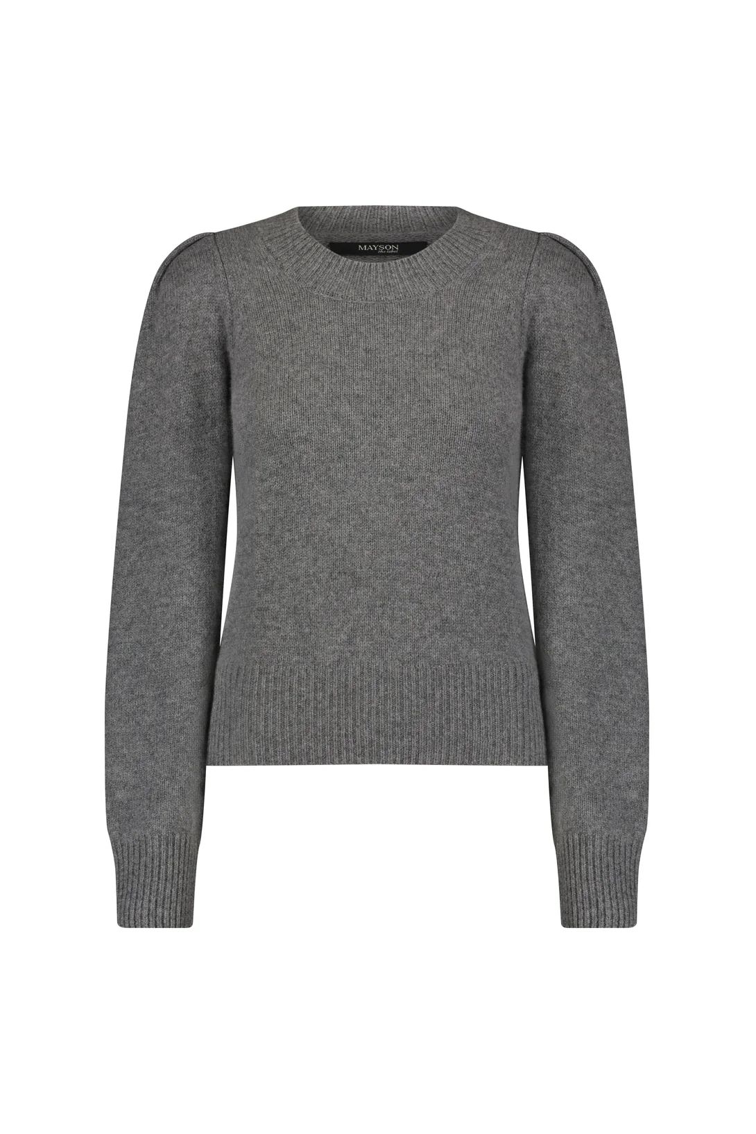 Wool Cashmere Puff Sleeve Sweater | MAYSON the label