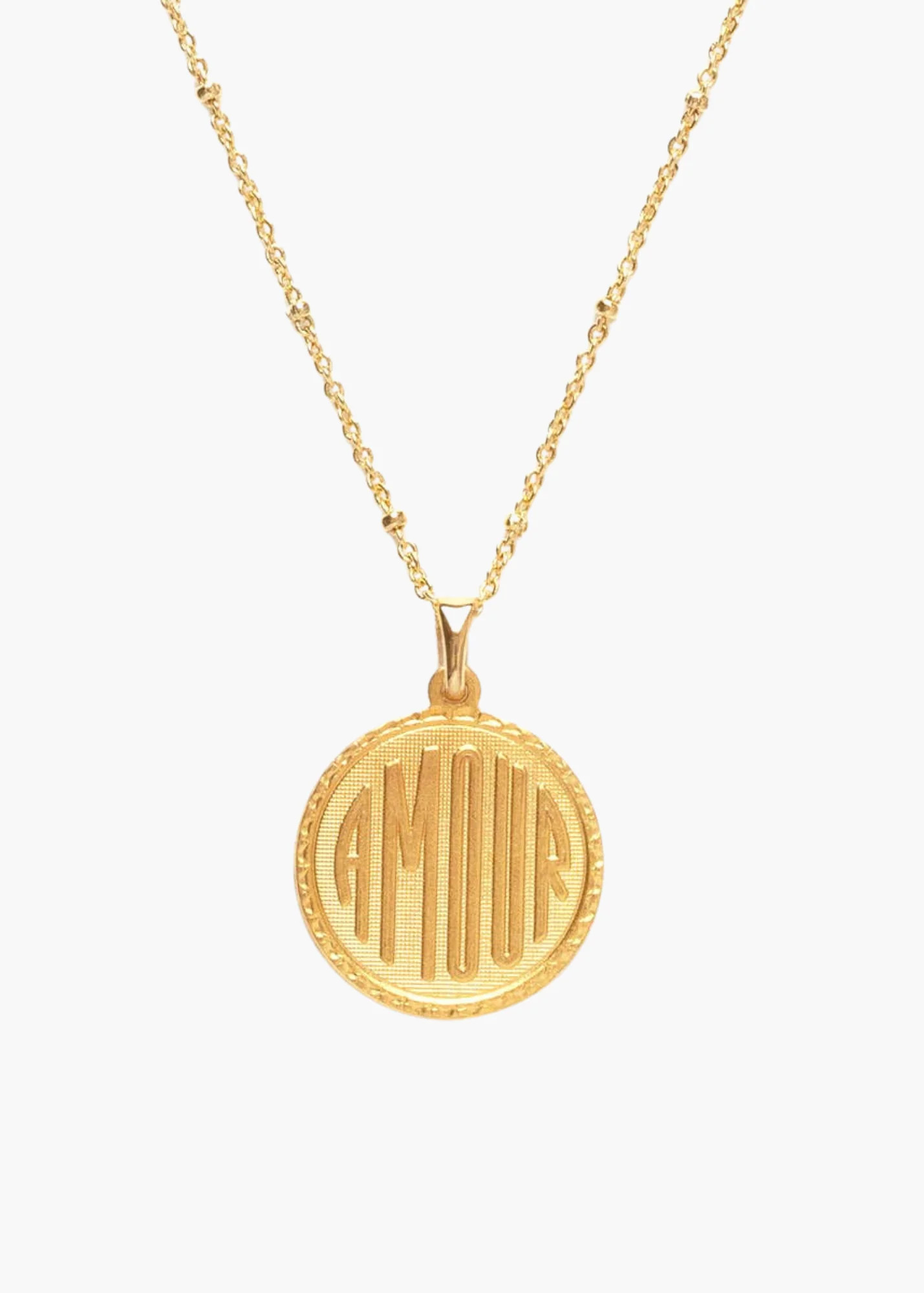 Amour Pendant Necklace | Poppy and Pink