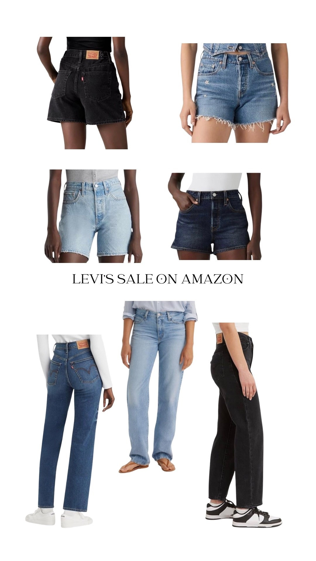 Amazon LEVI’S sale for Memorial Day!! All of these are $35 to $59!