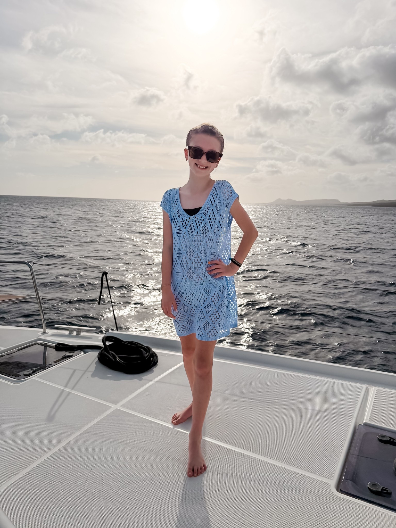 Swimsuit cover up for tweens and girls, resort and boat day outfits for kids