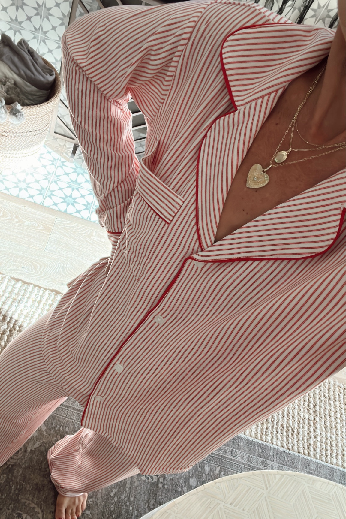 Also love them in this red and stripe print 
Another print that’s great for the holidays but work beyond the season 
Run tts 

#LTKOver40