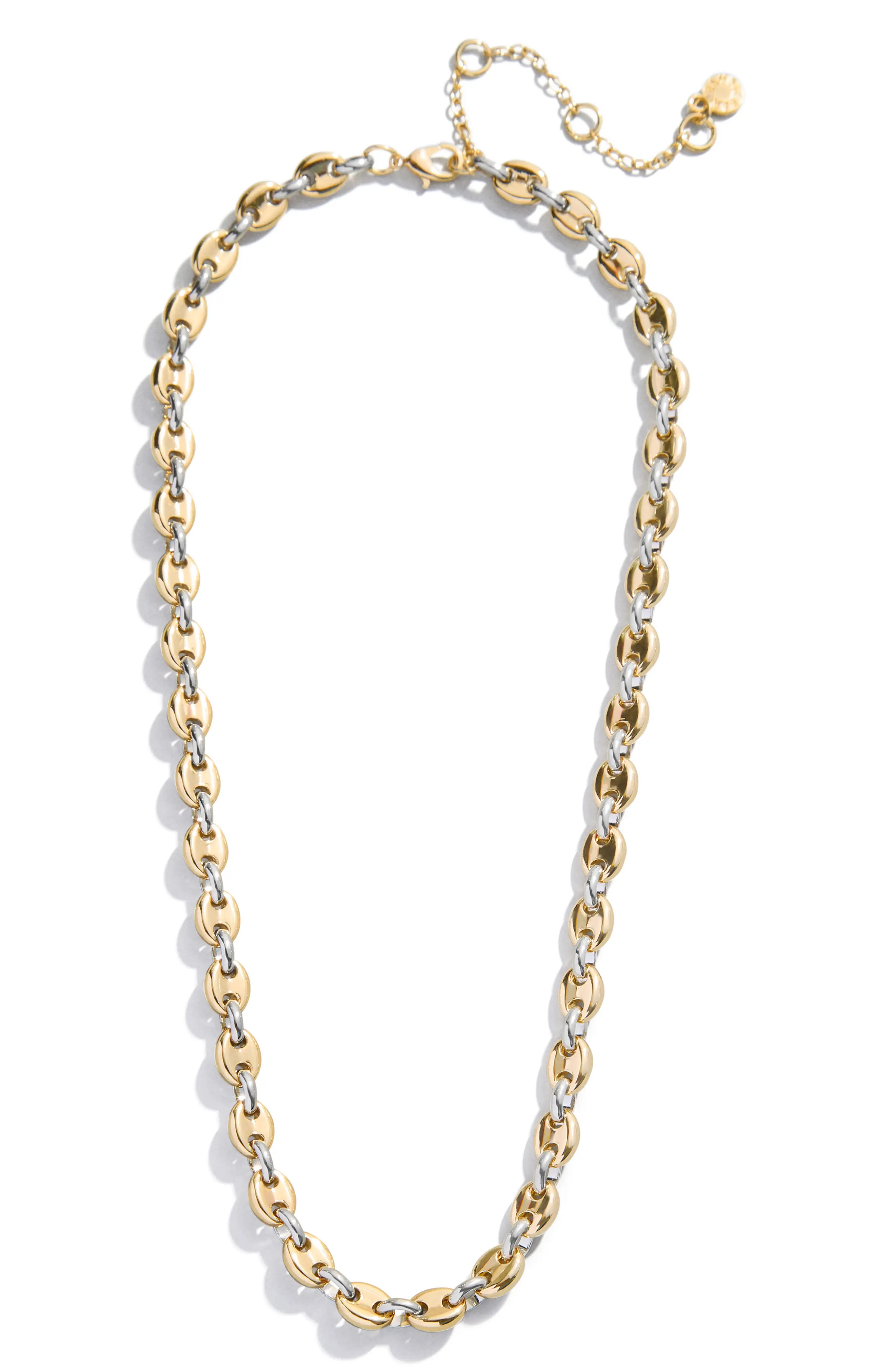 BaubleBar Thalia Two Tone Mariner Link Necklace (Women) | Nordstrom | Nordstrom