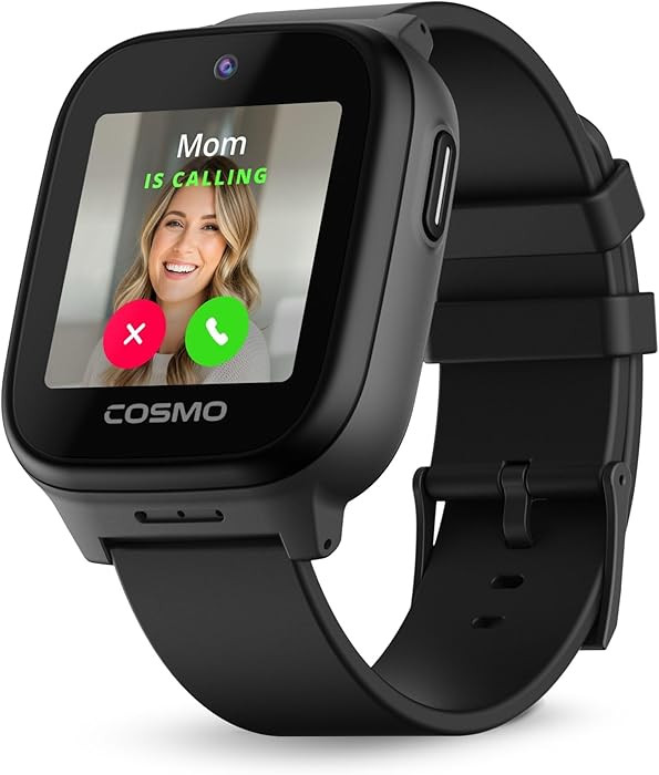 JrTrack 5 Kids Smart Watch by Cosmo | Best Kid-Safe Phone Watch | Precision Real-Time GPS Trackin... | Amazon (US)