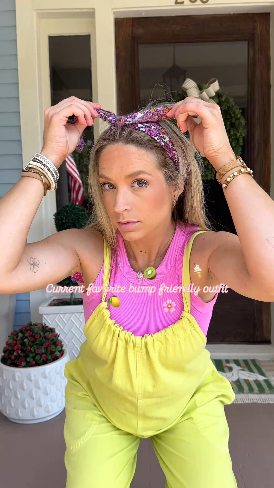 Bump friendly summer outfit
Wearing a small so it’ll fit as normal postpartum. Lightweight 100% cotton and a relaxed loose fit, I normally wear mediums!
Bandana is OLDDD so I can’t link, sorry! Tank is last year so I linked same tank but similar color

#LTKootd #LTKmomlife #LTKBump