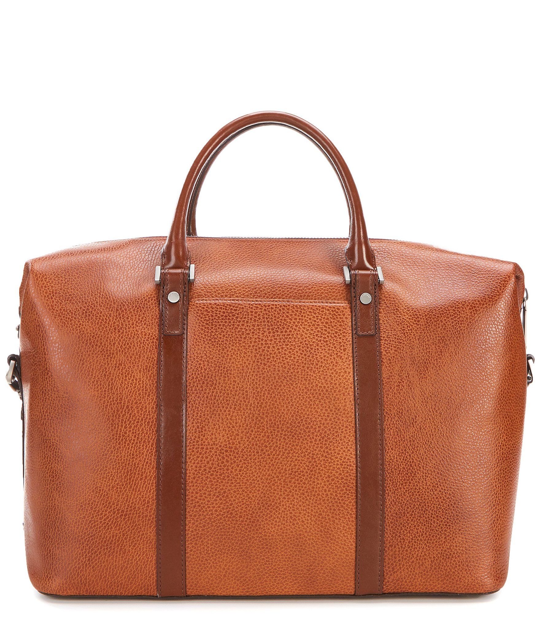 Duxbury Pebbled Leather Duffel Bag | Dillards