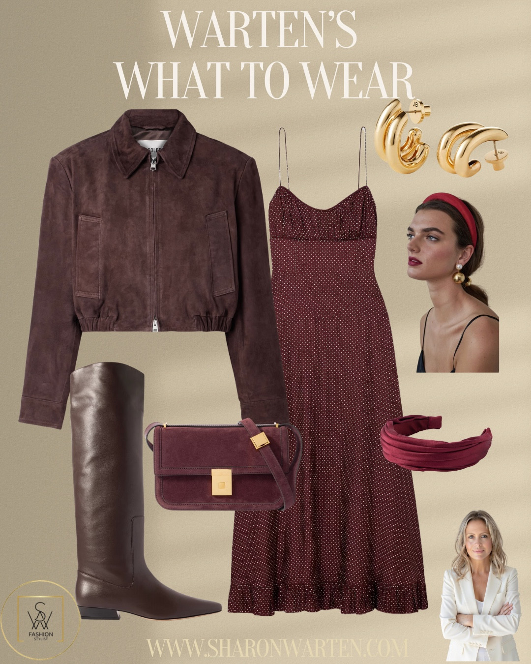 Ready to turn heads this fall? Discover sultry browns and rich burgundies perfect for a night out with the girls or a romantic date night. Shop my curated style board or book your personalized styling session now to elevate your evening look!

#fashiontips #styleinspo #outfitideas#fashiontrend #wardrobe #styleguide #datenightoutfit #wardrobeessentials #mensstyleguide #womensstyleguide #timelesswardrobe #elegantwardrobe 
#thatgirl #onlinestylist #PersonalStylist
#outfitideas #VirtualStylist #fashionconsultant #brandconsultant #outfitinspiration #falloutfits #winteroutfits #transitionaloutfits #couplesoutfits #loafers #jackets