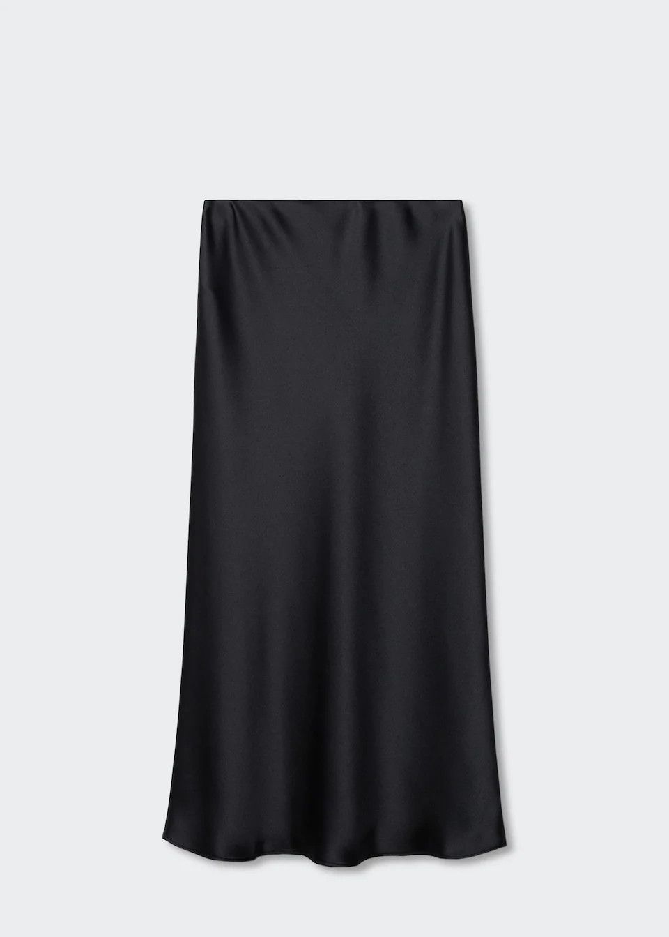 Midi satin skirt | MANGO (US)