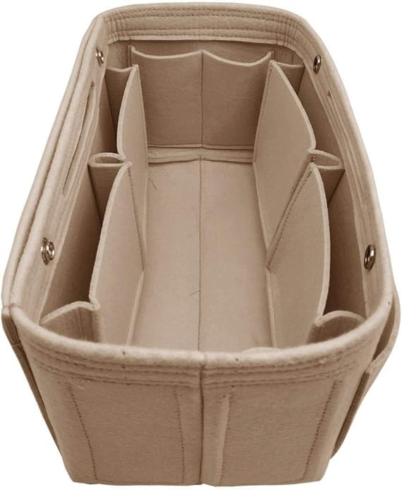 LEXSION Felt Purse Organizer Insert Bag organizer Multi Pocket Bag in Bag Organizer Shaper | Amazon (US)