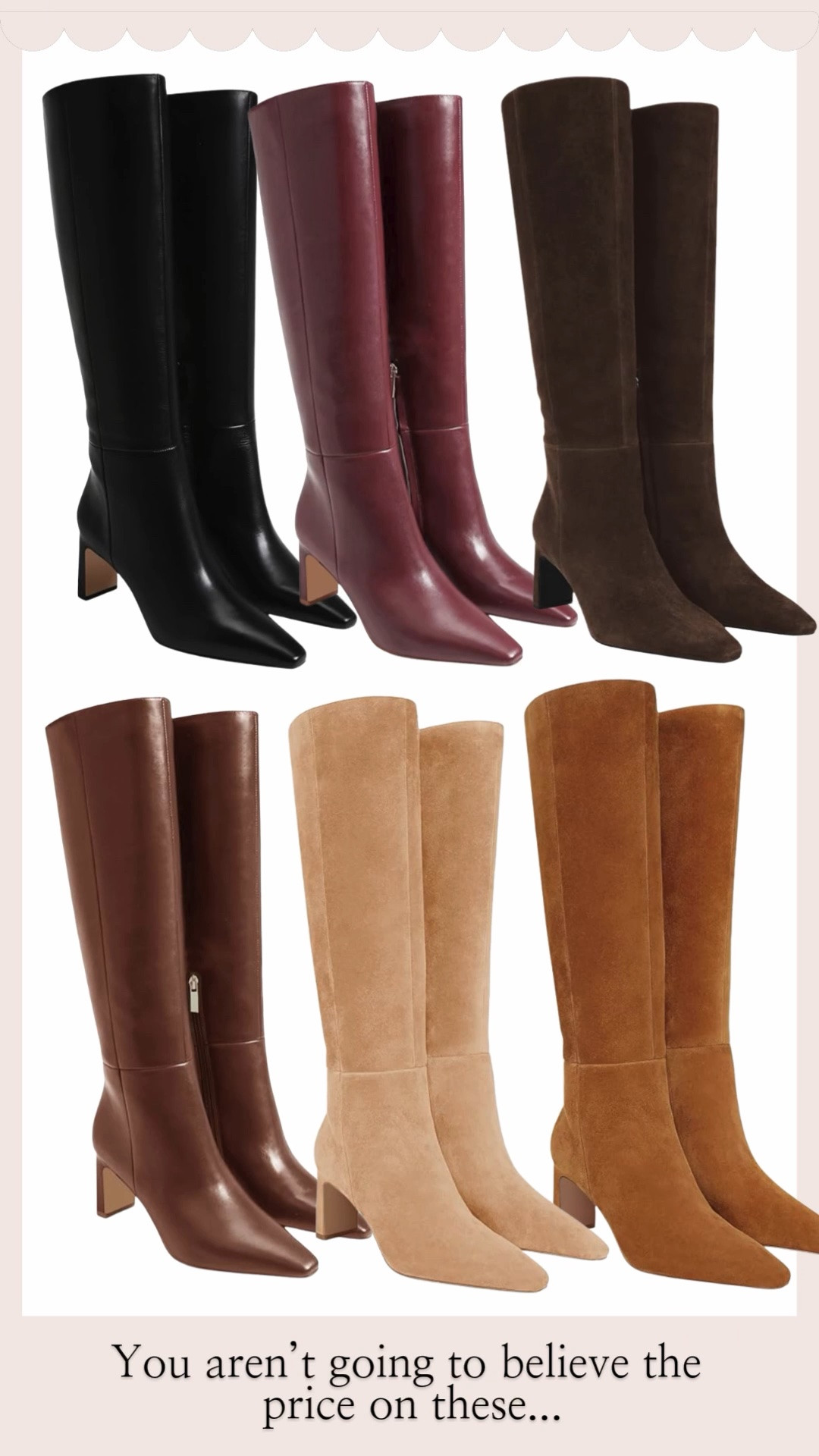 These knee high boots look similar to a pair I have from Sam Edelman but they’re under $50 and ship prime!! The color options are also amazing + they have great reviews. 

Amazon fashion // Amazon fall find // fall essentials // fall shoes // fall boots // classic wardrobe staples

#LTKSaleAlert #LTKSeasonal