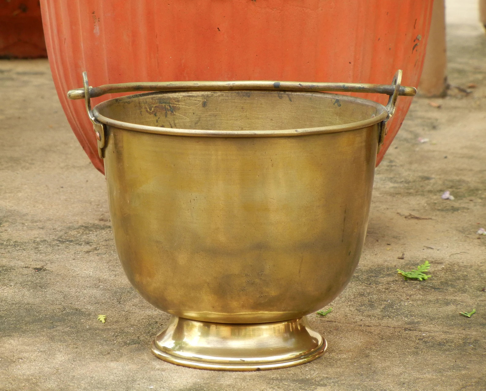 Old Vintage Brass Ice Bucket With Handle, Barware, Home Decor, Height 6 Inches | Etsy (US)