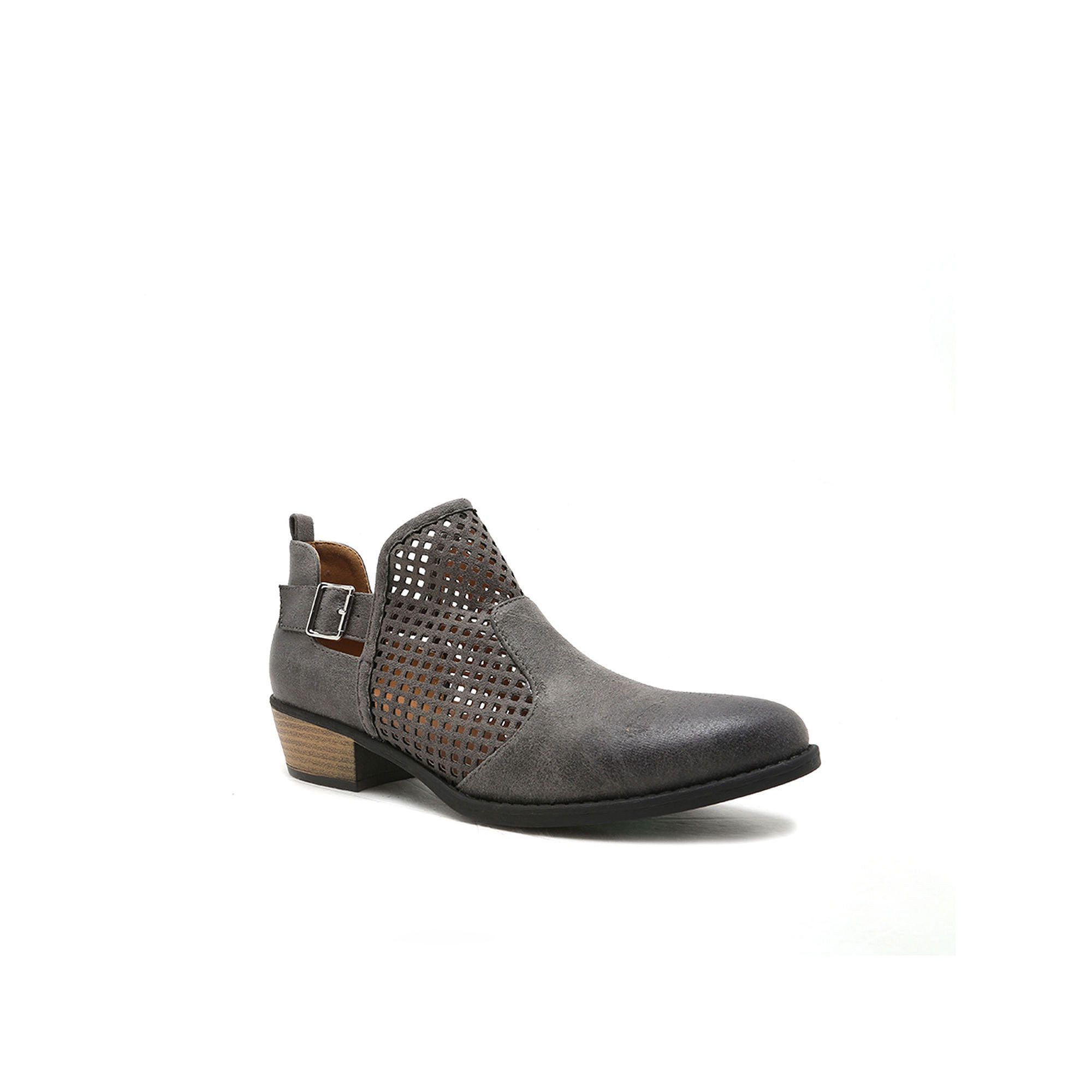 Qupid Sochi Perforated Booties | JCPenney