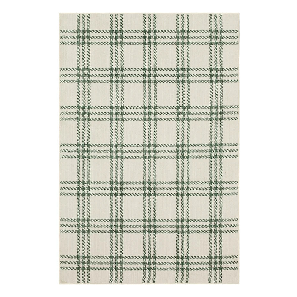 GAP Home Distressed Plaid Indoor Area Rug, Green, 5x7 - Walmart.com | Walmart (US)