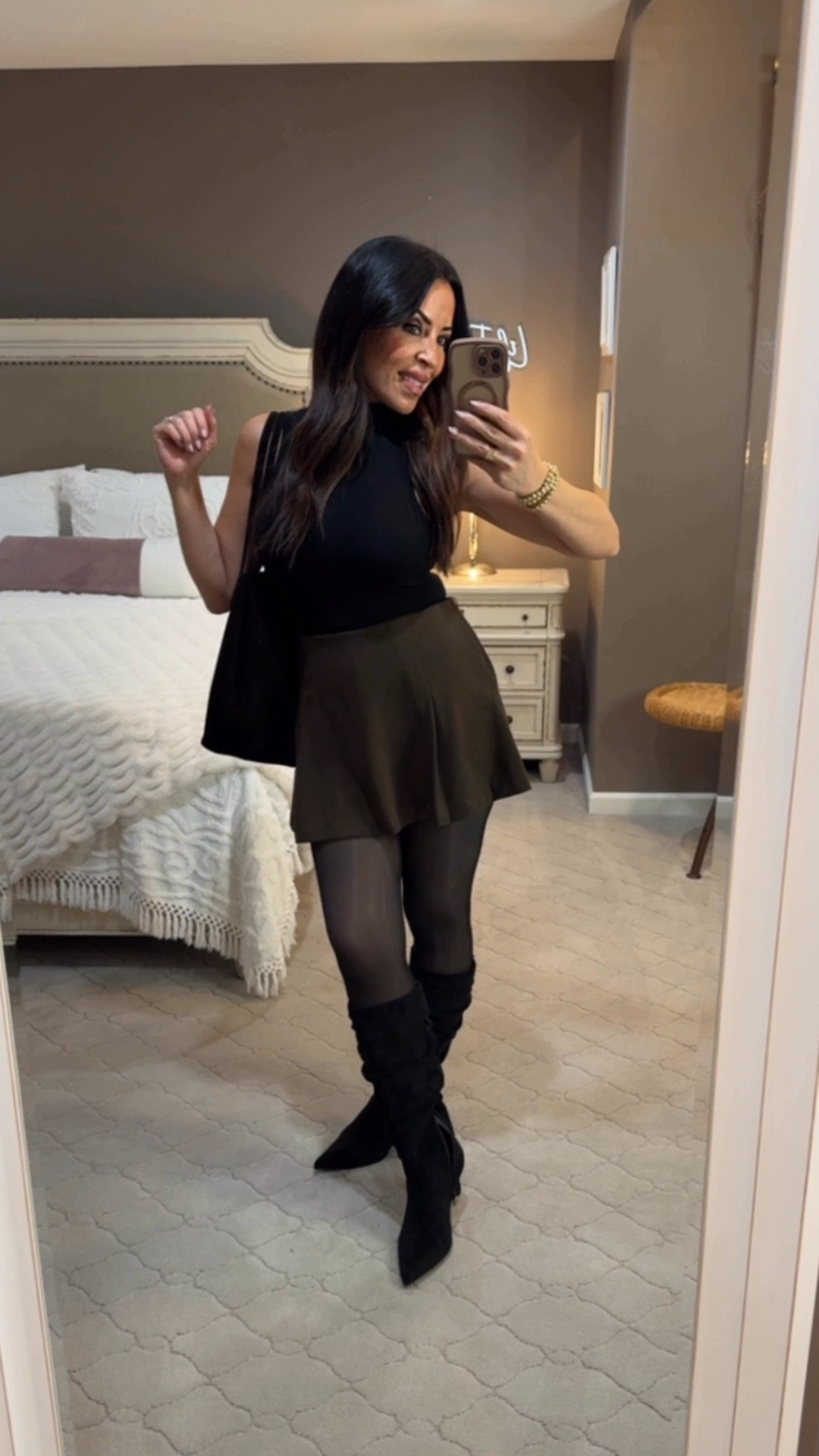Say goodbye to uncomfortable bras and hello to BRAMI shirts! 👋
I'm obsessed with this sleeveless turtleneck from @OGL_brand that has a brilliant built-in bra! It's such a game-changer for freedom and support. Seriously, this top (and my skirt!) is from OGL, and they call their built-in-bra tops "BRAMI" shirts.
Not only does this sustainable company use the absolute softest fabrics, making everything super comfy, but they have pieces for literally every occasion—from casual looks to chic workwear!
Get your own comfy and sustainable BRAMI pieces and save big! Use my code Liz to save 20% on your entire order. ✨

#OGL #bramishirt #builtinbra #brafree #comfortablefashion #sustainablefashion #softfabric #comfystyle #workwearstyle #casualstyle #fashionreels #styleinspo #fashionhacks 

#LTKOver40 #LTKFindsUnder50 #LTKCyberWeek