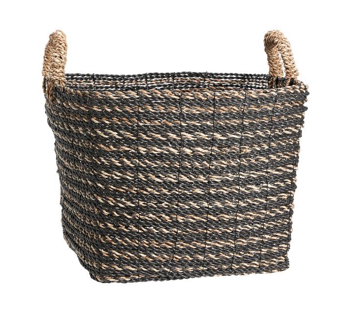 Asher Handwoven Seagrass Basket Collection | Pottery Barn (US)