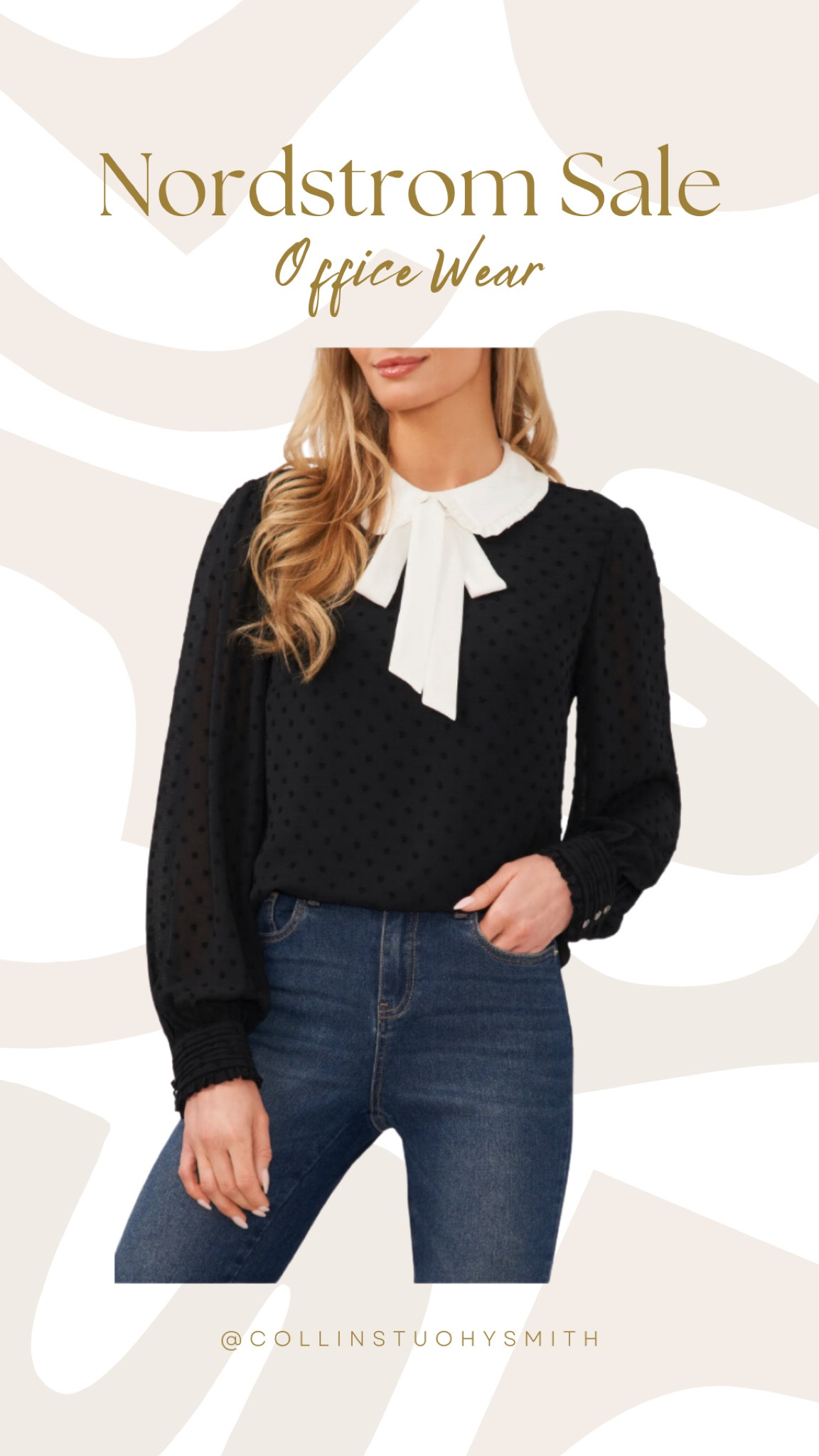 Love this top for the office from Nordstrom’s Sale!💕

#LTKunder50 #LTKxNSale #LTKunder100